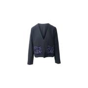 Pre-owned Silk outerwear Chloé Pre-owned , Black , Dames