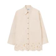 Ken shirt Nanushka , Beige , Dames