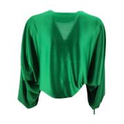 Groene Blouse Collectie P.a.r.o.s.h. , Green , Dames