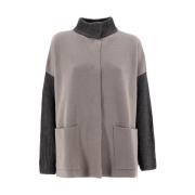 Cardigan Le Tricot Perugia , Gray , Dames