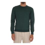 Round-neck pullover Gran Sasso , Green , Heren