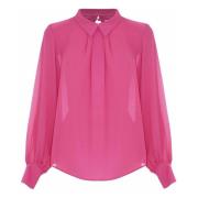 Elegante blouse voor formele gelegenheden Kocca , Pink , Dames