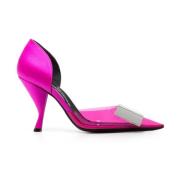 Upgrade je schoenencollectie met Magenta Hak Pumps Sergio Rossi , Pink...
