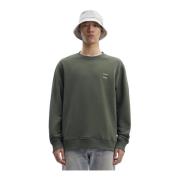 Comfortabele Heren Sweatshirt Samsøe Samsøe , Green , Heren