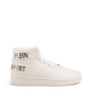 Heren Sneakers van Synthetisch Leer Plein Sport , White , Heren