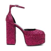 Verhoog je stijl met hoge hak sandalen Paris Texas , Pink , Dames
