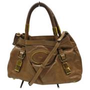 Pre-owned Draagtas Chloé Pre-owned , Brown , Dames