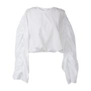 Veelzijdige blouses voor de moderne vrouw Stylein , White , Dames