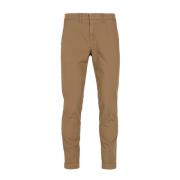 Chinos Fay , Brown , Heren