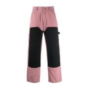 Straight Trousers Rassvet , Pink , Heren