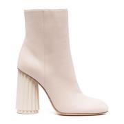 Softy Heel Bootie AGL , White , Dames