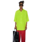 Short Sleeve Shirts Acne Studios , Green , Heren