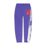 Sweatpants met logo Y-3 , Purple , Heren