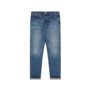 Straight Jeans Edwin , Blue , Heren