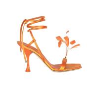 High Heel Sandals 3Juin , Orange , Dames