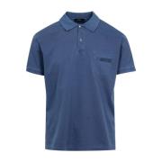 Poloshirt Fay , Blue , Heren