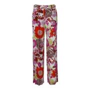 Scilla Silk Pant P.a.r.o.s.h. , Red , Dames