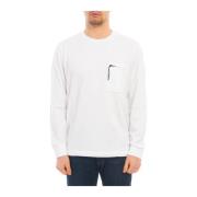 Sweatshirt Woolrich , White , Heren