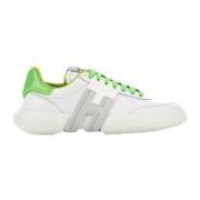 Groene platte schoenen - Hogan-3R Hogan , Green , Dames