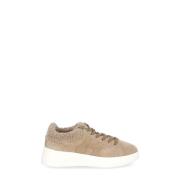 Suède Sneakers voor Dames Hogan , Brown , Dames