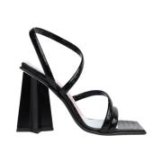 Hoge hiel sandalen Chiara Ferragni Collection , Black , Dames