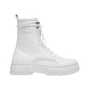Lace-up Boots Virón , White , Dames