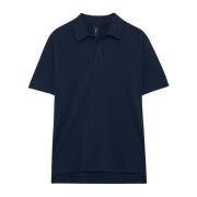 Polo Shirt Ecoalf , Blue , Heren