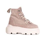 Platform Sneakers Inuikii , Brown , Dames