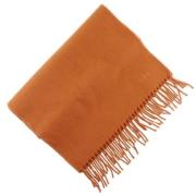 Pre-owned Cashmere scarves Hermès Vintage , Orange , Dames