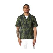 Short Sleeve Shirts Paolo Pecora , Green , Heren