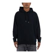 Logo Hoodie Pop Trading Company , Black , Heren