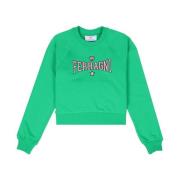 Sweatshirt Chiara Ferragni Collection , Green , Dames