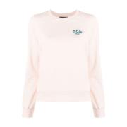 Sweatshirt A.p.c. , Pink , Dames