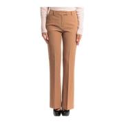 Wijduitlopende Chino Broek Seventy , Brown , Dames