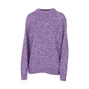 Round-neck Knitwear Kangra , Purple , Heren