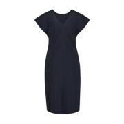 Trendy Domina Jurk in Blauw Jane Lushka , Blue , Dames