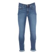Blauwe Denim Jeans voor Heren Harmont & Blaine , Blue , Heren