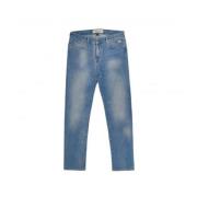 Slim Fit Blauwe Jeans voor Heren Roy Roger's , Blue , Heren