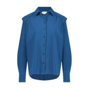 Stijlvolle en veelzijdige Hanna Blouse Jane Lushka , Blue , Dames