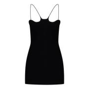 Zwarte jurk voor dames Aw23 Monot , Black , Dames