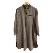 Pre-owned Wool dresses Chloé Pre-owned , Gray , Dames