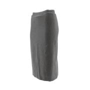 Pre-owned Cotton bottoms Chloé Pre-owned , Gray , Dames