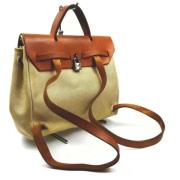 Tweedehands rugzak Hermès Vintage , Beige , Dames