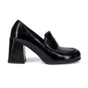 Stijlvolle zwarte platte schoenen Sangiorgio , Black , Dames