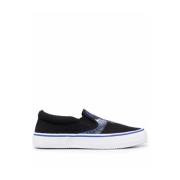 Slip-On Sneakers met Wings Logo Marcelo Burlon , Black , Heren