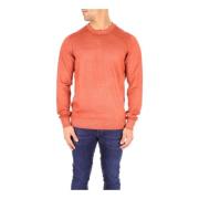 Heren Wollen Trui Fay , Orange , Heren