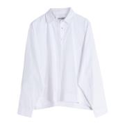 Witte Gigi Shirt - Klassieke Katoenen Stijl Ahlvar Gallery , White , D...