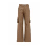 Trousers Federica Tosi , Brown , Dames
