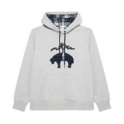 Grijze katoenen sweatshirt Brooks Brothers , Gray , Heren