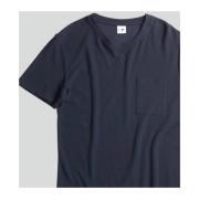 T-Shirts Nn07 , Blue , Heren